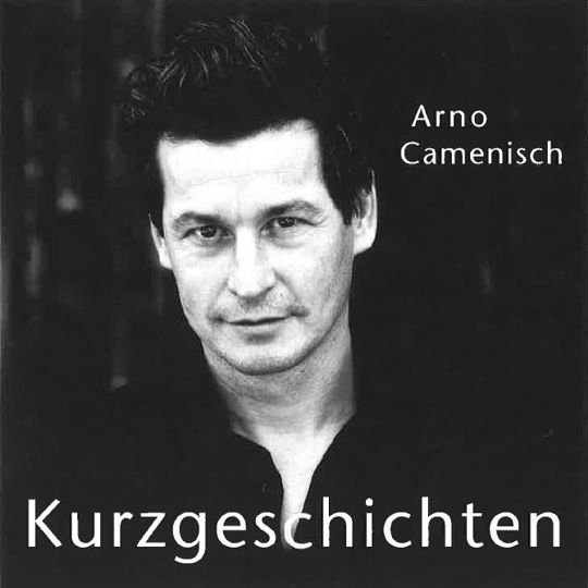 Das CD-Cover zeigt ein schwarz-weiß Portrait von Arno Camenisch